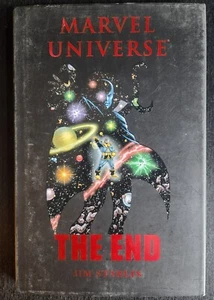 MARVEL UNIVERSE THE END HC MARVEL COMICS THANOS JIM STARLIN 1st PRINT 2010 OOP - Picture 1 of 7