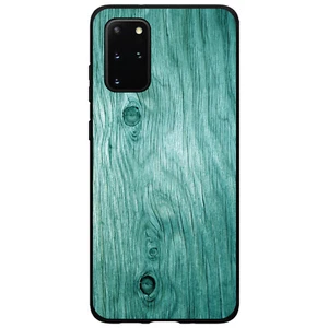 Hard Case Schutzhülle für Samsung Galaxy S türkis verwittert Holzmaserung - Bild 1 von 6