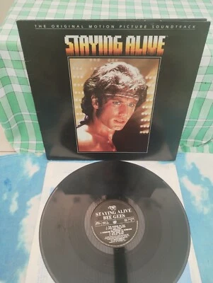 BEE GEES/Staying Alive (The Original Motion Picture Soundtrack)1983 UK Vinyl LP# - Image 1 of 4