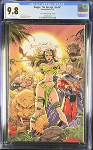 Rogue the Savage Land #1 CGC 9.8 1:25 2nd Print Bradshaw VIRGIN Variant 2025 - Picture 1 of 2