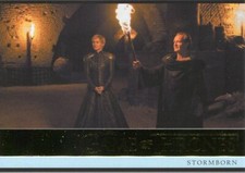 Game Of Thrones Season 7 Gold Parallel Base Card #5 Stormborn
