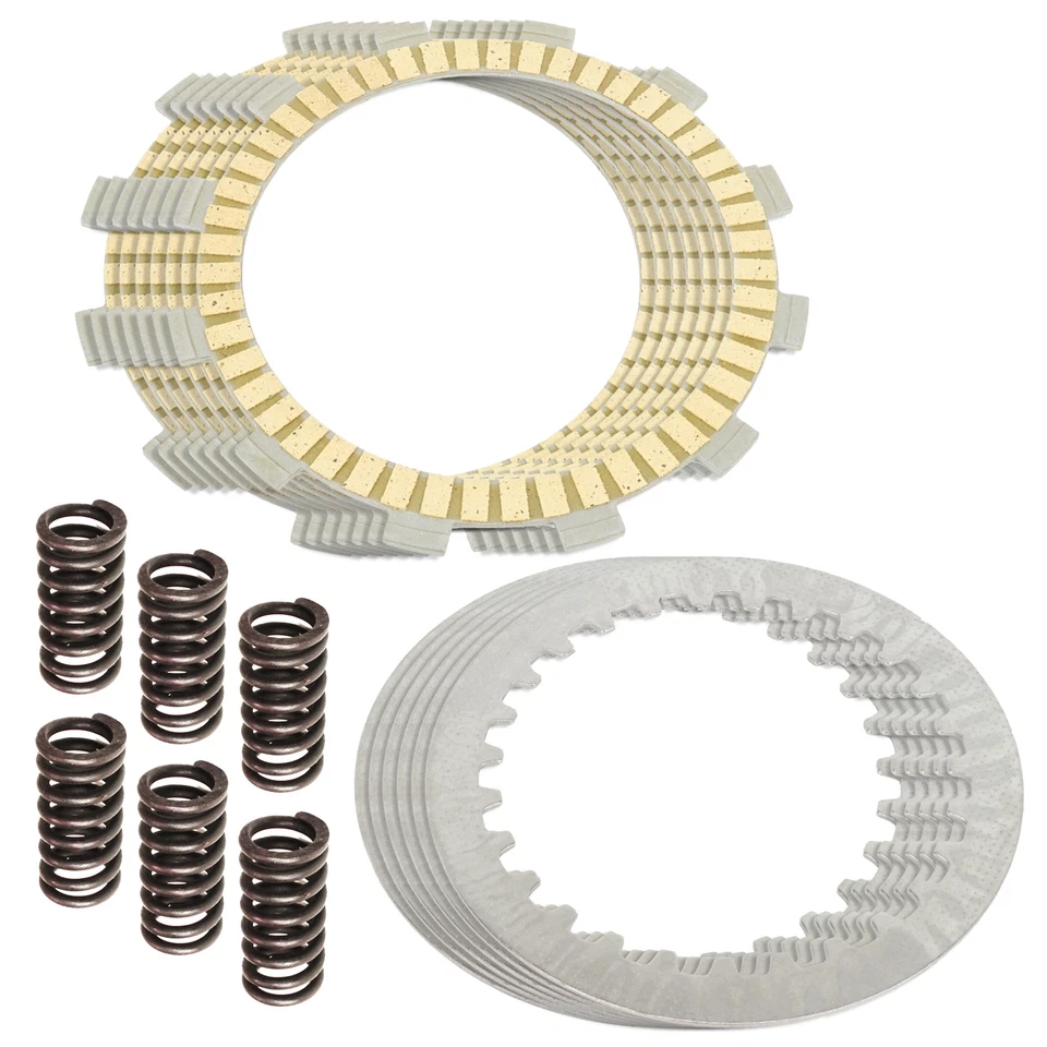 Clutch Friction Steel Plates And Springs Kit for Yamaha LT250 1981 1982 - Image 1 of 1