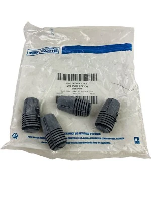 4-pack of Genuine Ford OEM 11-16 Super Duty Hood Bumpers Cushions W715423-S300 - Image 1 of 4