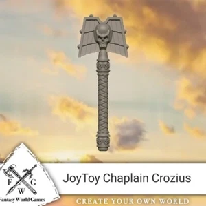 Chaplain Crozius JoyToy Space Marine 1:18 Scale Grimm Dark Future Compatible Bit - Picture 1 of 7