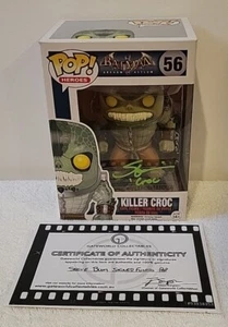 Funko BATMAN ARKHAM ASYLUM KILLER CROC #56 Signed STEVE BLUM COA - Bild 1 von 12