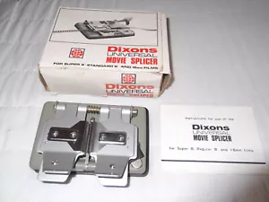 Dixons Universal Film Film Spleißgerät für Super 8/Standard 8 & 16 mm - Bild 1 von 6