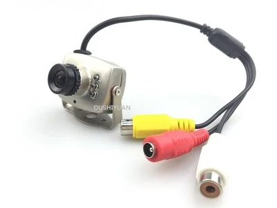 CCTV HD 1000TVL Lens 2.8mm  Audio Video MIC Color MIni IR Camera For Car - Image 1 of 4