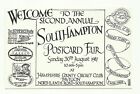 Southampton 2nd Annual Postcard Fair Spitfire 1987 Artwork by Frederick G. Foley