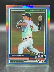 2023 USA Stars & Stripes CADE TOWNSEND #18 Silver Holo Prizm Free Shipping - Picture 1 of 2