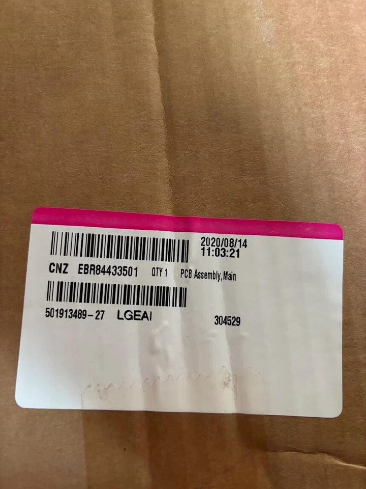 EBR84433501 NEW LG Kenmore Refrigerator Control  - Image 1 of 1