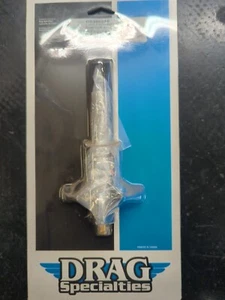 Drag Specialties - Ds390218 - 1/4in. NPT Petcock, Straight Fuel Outlet - Chrome - Picture 1 of 2