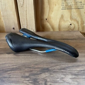 Specialized Romin Evo Hollow Ti 143 Black with Blue Scuffed Rear - Picture 1 of 10