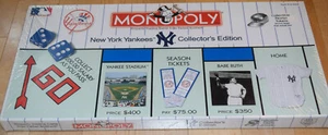 New York Yankees Collector's Edition Monopoly Board Game HASBRO 2000 - Picture 1 of 4