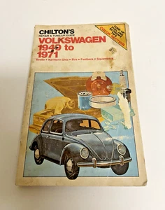Chilton's Volkswagen 1949-1971 Repair Guide Maintenance Manual VW Beetle SC - Bild 1 von 9