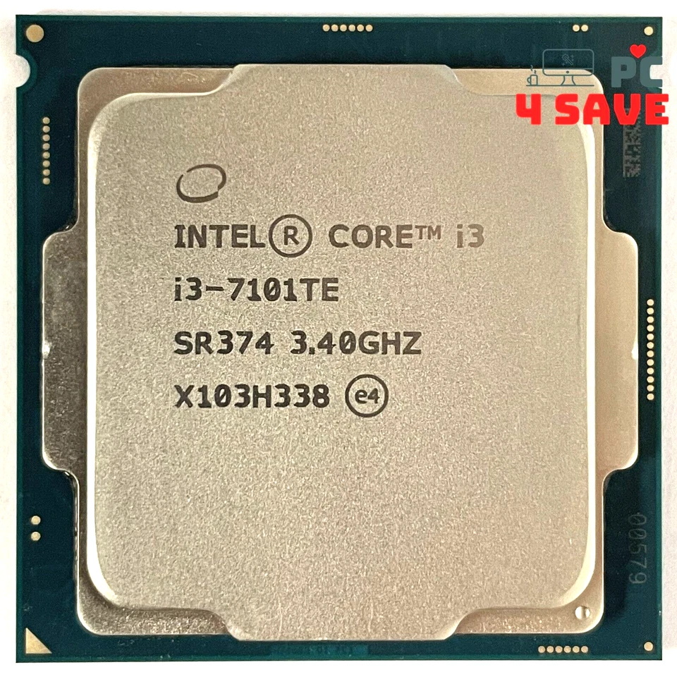 7th Gen Intel Core i3-7101TE 3.40GHz 2-Core LGA1151 Desktop Processor CPU SR374 - Image 1 of 1