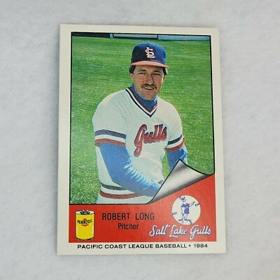 1984 Cramer Salt Lake City Gulls Minor League #179 Robert Long - Image 1 of 2