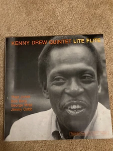 KENNY DREW QUINTET - LITE FLITE VINYL LP DANISH STEEPLECHASE EX/VG+ - Picture 1 of 5