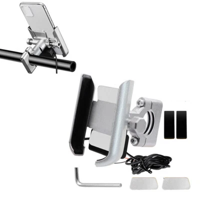 Motorcycle Charger Phone Holder for Suzuki Intruder Volusia 800 Marauder 1600 - Imagem 1 de 4