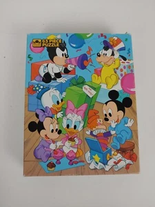 Rompecabezas Bebés Disney Vintage (1984): "Fiesta para Bebé Mickey" | 100% Completo - Imagen 1 de 5