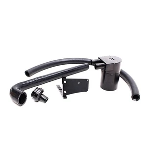 Black Baffle Oil Catch Can Tank for BMW F30 F32 F36 320i 328i N20 & N26 Engine - Foto 1 di 4