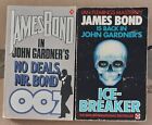 IAN FLEMING's James Bond 007 JOHN GARDNER Icebreaker & NO DEALS MR BOND Coronet