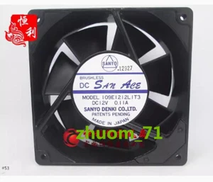 1PC SANYO SAN ACE 109E1212L1T3 12V 0.11A 12038 cooling fan - Picture 1 of 2