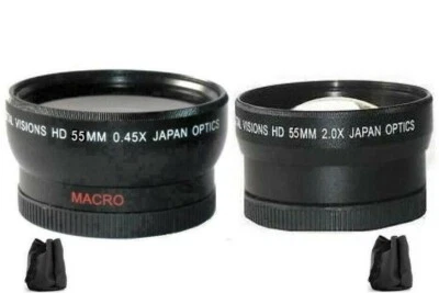 Wide Angle Telephoto Lens For Sony Alpha NEX-7 NEX-5 NEX-3 NEX-F3 NEX-C3 A3000 - Image 1 of 2