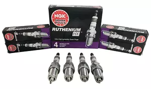 NGK RUTHENIUM HX Spark Plugs LTR6BHX 90495 Set of 4 for Ford TURBO Ecoboost - Picture 1 of 3