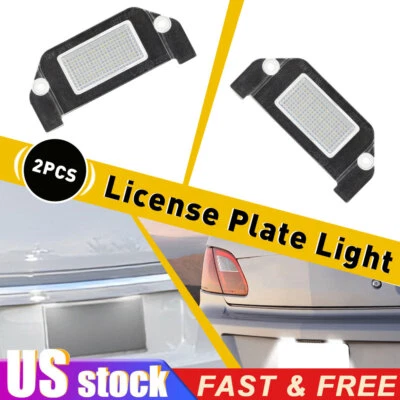 Luces LED blancas de matrícula 2x para Chrysler 300 300C 300S 07-10 Sebring 05-14 Foto 1 de 4