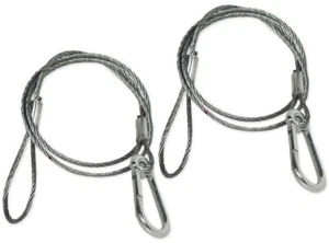 2) Chauvet CH-05 31" Zoll Sicherheitsklemme Beleuchtung Kabel Drähte - bis zu 700 Pfund CH05 - Bild 1 von 3