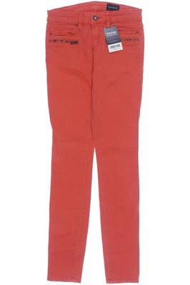 CLUB MONACO Jeans Damen Hose Denim Jeanshose Gr. W26 Baumwolle Rot #p6upcas - Bild 1 von 4