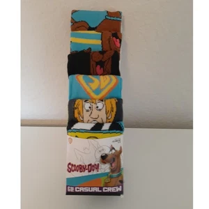 Scooby Doo Confezione 6 Calze Uomo Casual Crew Novità NUOVE Taglia 8-12 - Foto 1 di 3