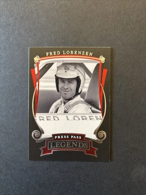 Checklist Fred Lorenzen #CL - 2006 Press Pass Legends NASCAR  NM - Image 1 of 2
