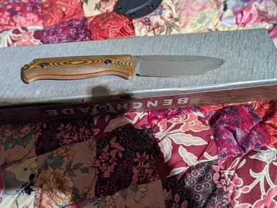 Нож BENMADE Saddle Mountain Skinner с фиксированным лезвием 15002-1 CPM-S90V нержавеющая сталь - Изображение 1 из 4