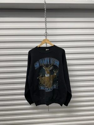 Vintage 90’s “ So Many Deer “  So Little Time Sweat Shirt - Image 1 of 4