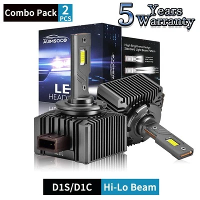 For Dodge Viper 2005-2006 2008-2010 2x D1S LED Headlight Bulbs HID Replacement - Image 1 of 4