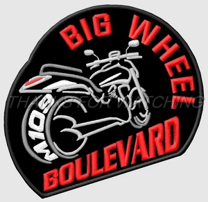 SUZUKI M109 BOULEVARD PARCHE BORDADO HIERRO/COSER EN MOTOCICLETAS 4-1/2" X 3-1/2" - Imagen 1 de 2