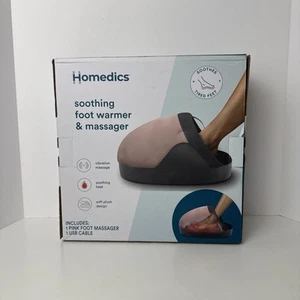 Homedics Beruhigender Fußwärmer und Massagegerät rosa - Bild 1 von 9