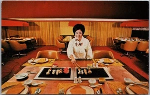 Fort Lauderdale, Florida Postal "JAPANESE STEAK HOUSE" Restaurante Hibachi - Imagen 1 de 2