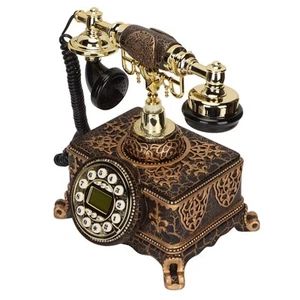 Ms‑012B Retro Telephone European Style Vintage Landline Telephone With Fsk DTS - Zdjęcie 1 z 24