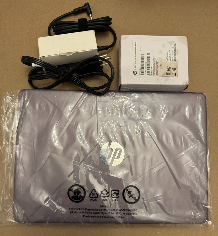 HP 14" 14-DQ6104DS N150 4GB RAM 128GB TOUCH - Rosa Tranquilo - MODO WIN11HOME S - Imagem 1 de 3