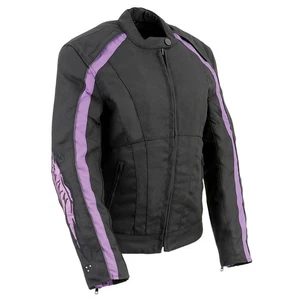 Milwaukee Leather Women's Textile Classic Crossover Motorcycle Riders Jacket - - Bild 1 von 11