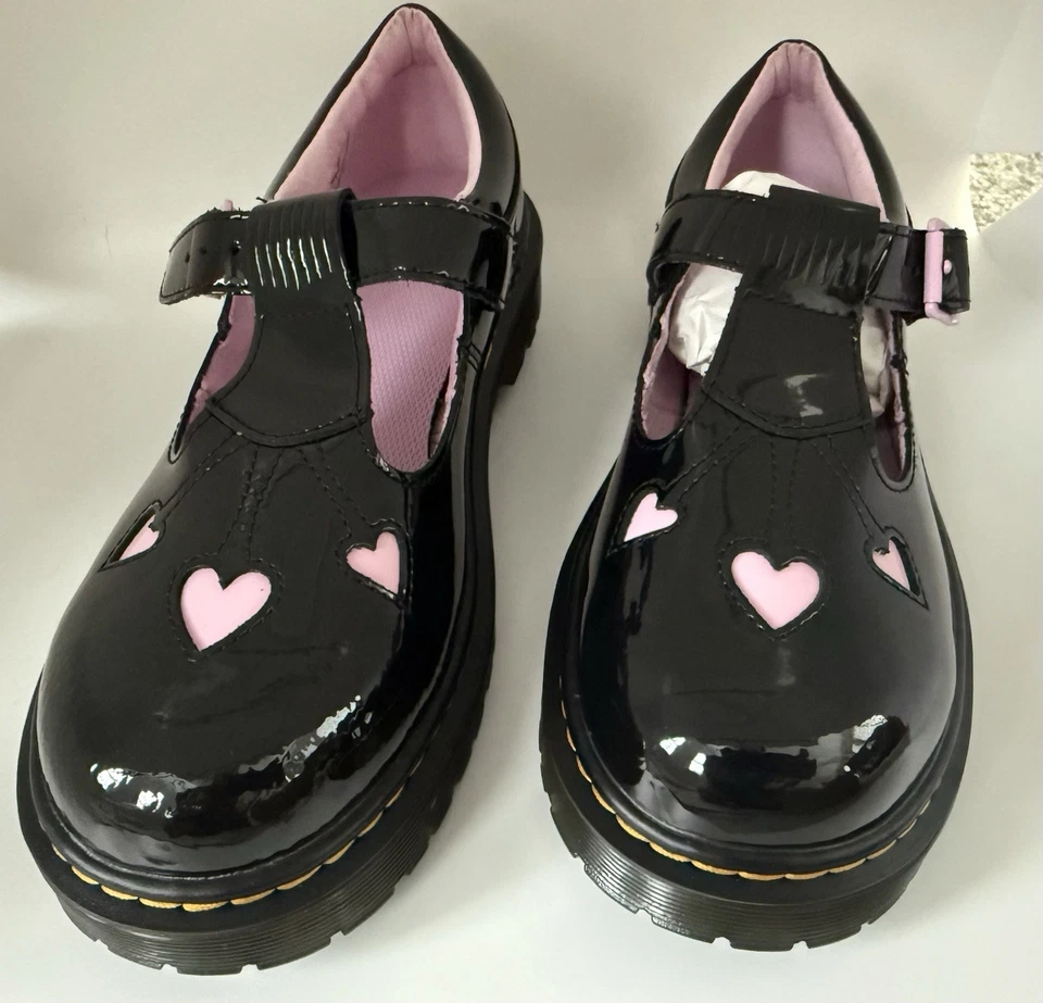 Dr. Martens Bex Heart Mary Janes talla 6 Foto 1 de 4