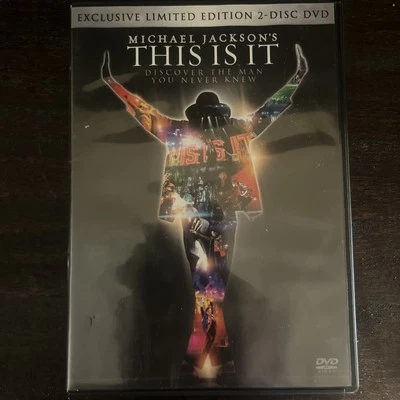 Michael Jackson: This Is It (2-Disc Limited Edition (DVD) - DVD - VERY GOOD - Image 1 of 3