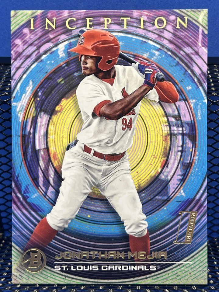 2022 Bowman Inception JONATHAN MEJIA St. Louis Cardinals Base 39 Initiation - Image 1 of 2