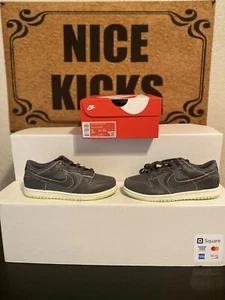Größe 3y Nike Dunk Low Iron Gray Scream Green 2022. Nagelneu!! - Bild 1 von 5