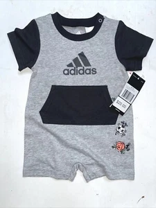 Nike + More Baby Boy/Girl Short Rompers 2-4 Piece Sets With Socks; Sizes 3M-24M - Picture 1 of 44