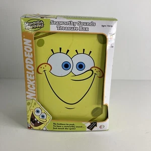 Bob Esponja Pantalones Cuadrados Sonidos Marineros Caja Tesoro 2004 MZ Berger Nickelodeon - Imagen 1 de 9