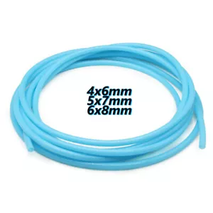 Light blue silicone hose food law milk hose coffee milk water - Picture 1 of 9
