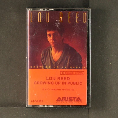 LOU REED: growing up in public ARISTA Cassette Foto 1 de 2